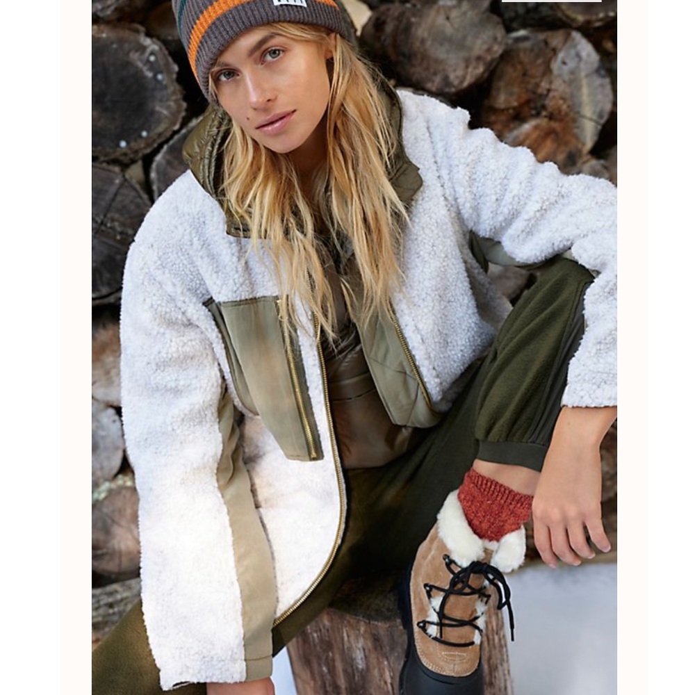 We the Free - Free People Rivington Sherpa Jacket